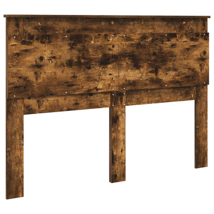 Kopfteil mit Kopfteil Geräucherte Eiche 140 cm Holzwerkstoff