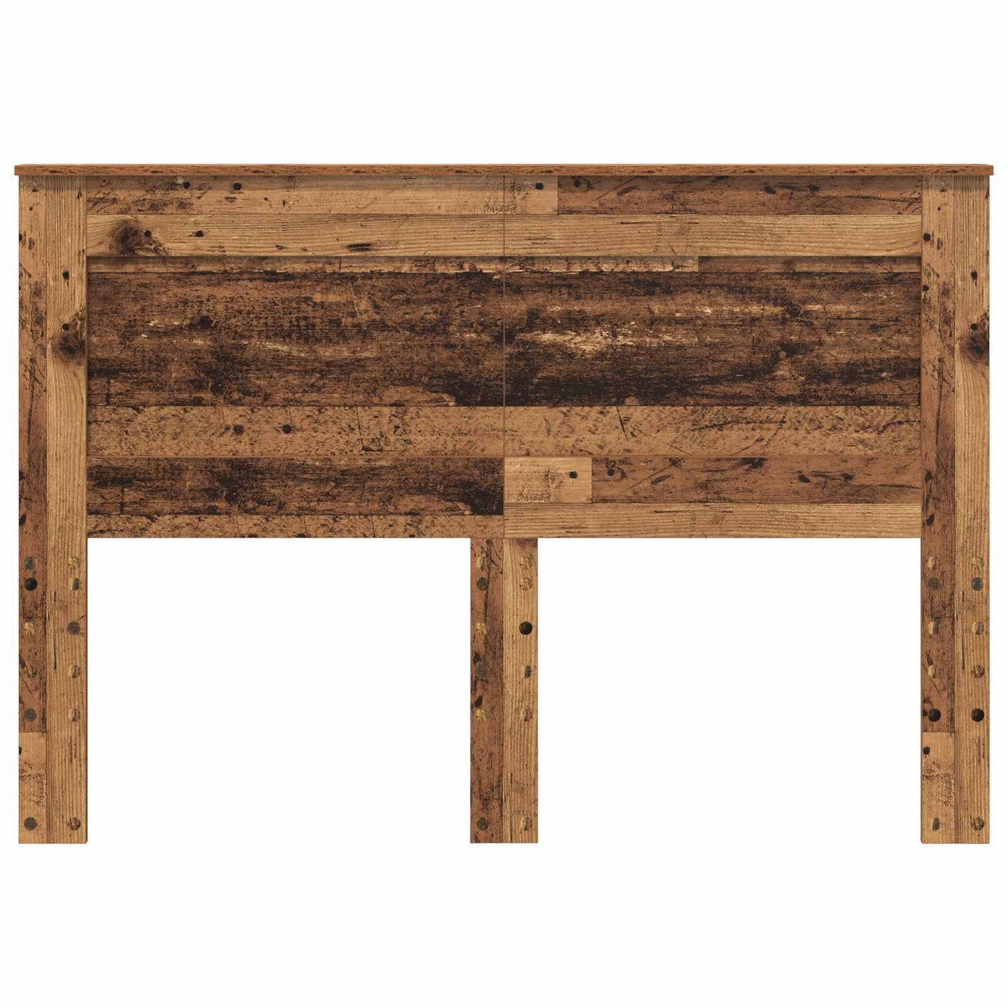 vidaXL Kopfteil mit Kopfteil Altholz 140 cm Holzwerkstoff