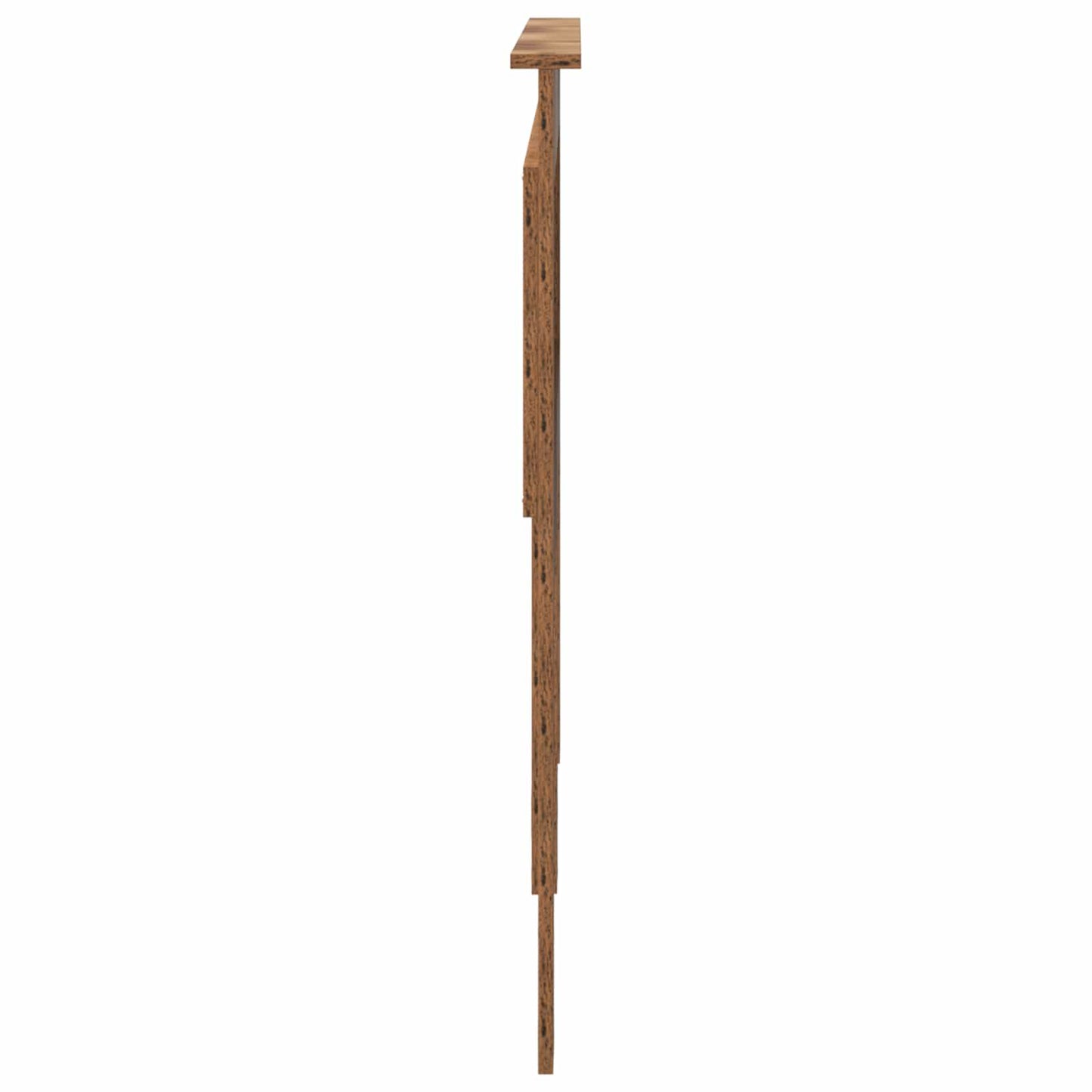 vidaXL Kopfteil mit Kopfteil Altholz 140 cm Holzwerkstoff