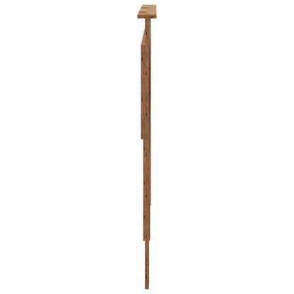 vidaXL Kopfteil mit Kopfteil Altholz 140 cm Holzwerkstoff