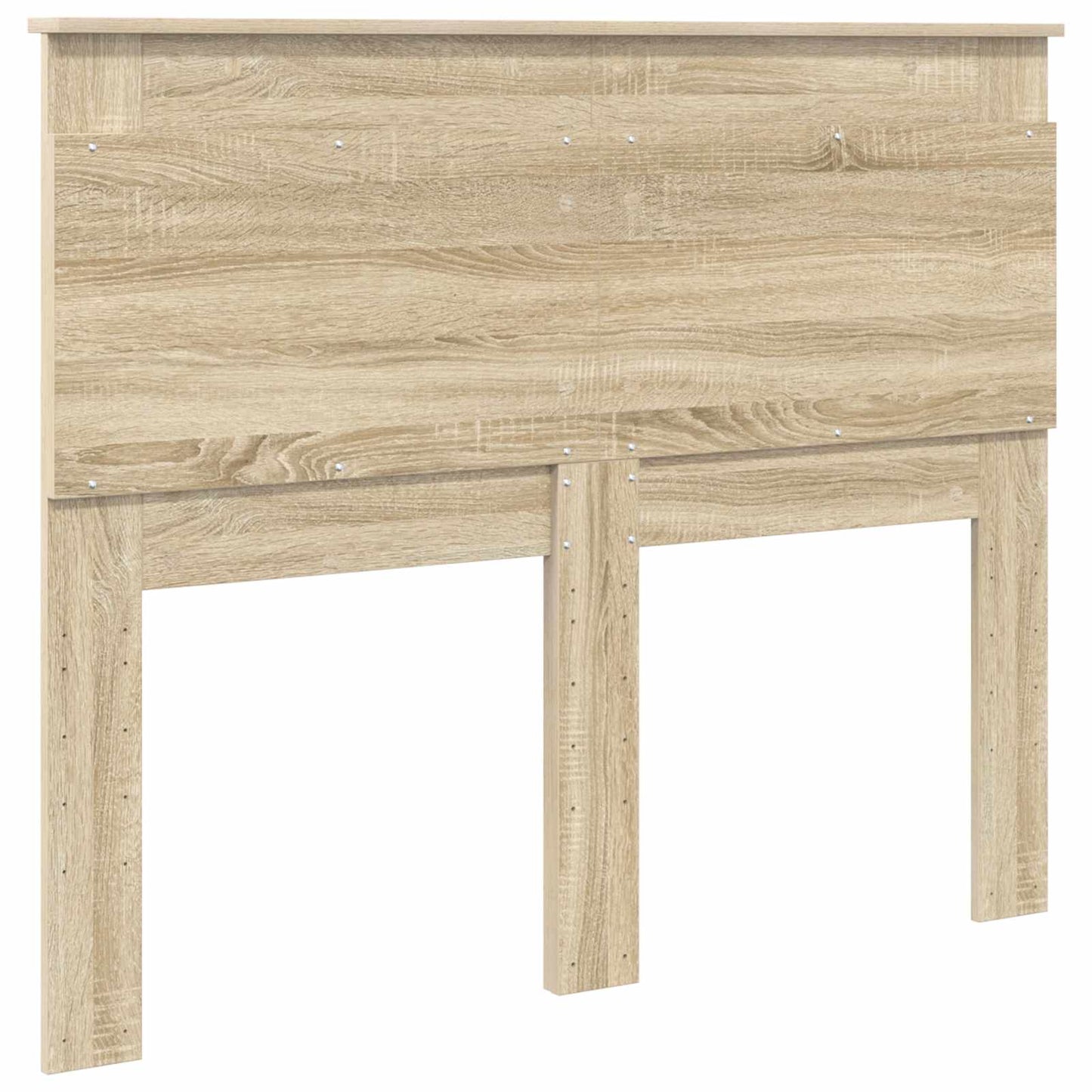 vidaXL Kopfteil mit Kopfteil Sonoma-Eiche 135 cm Holzwerkstoff