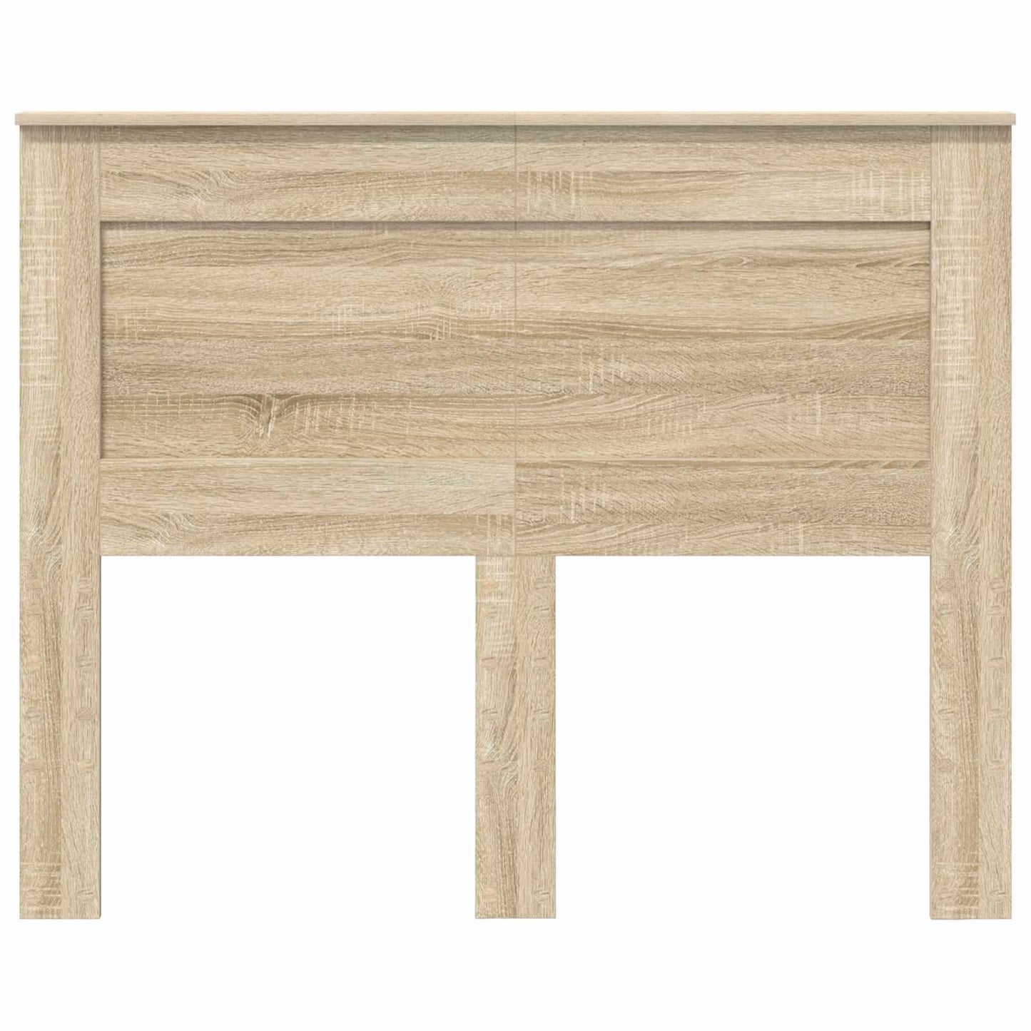 vidaXL Kopfteil mit Kopfteil Sonoma-Eiche 135 cm Holzwerkstoff