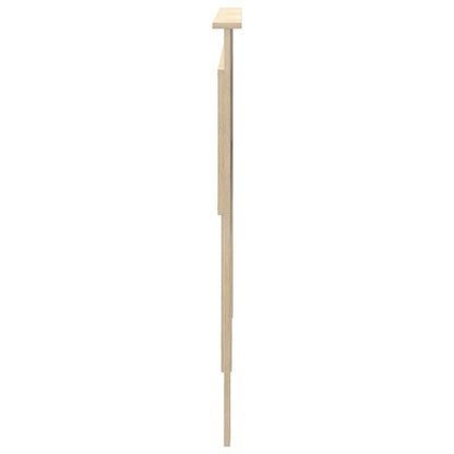 vidaXL Kopfteil mit Kopfteil Sonoma-Eiche 135 cm Holzwerkstoff