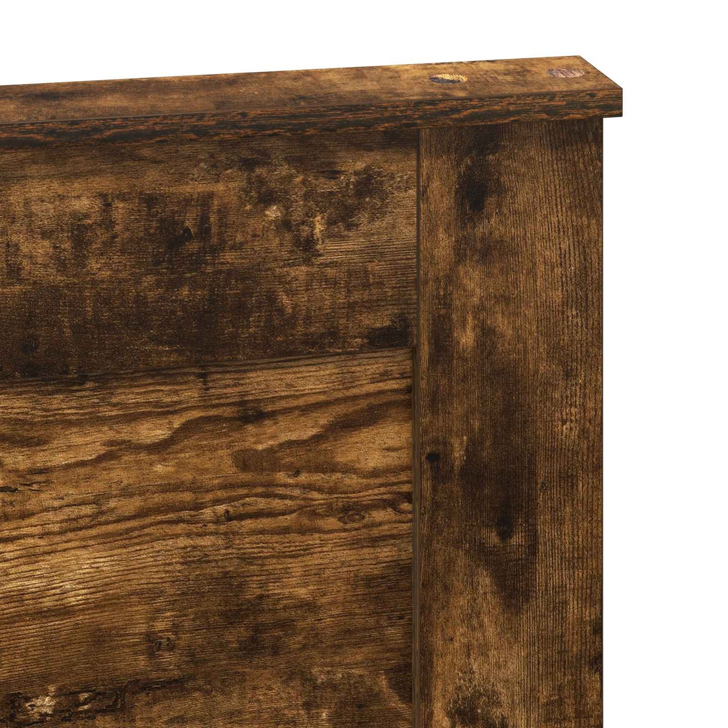 vidaXL Tête de lit Chêne fumé 135 cm Bois d'ingénierie