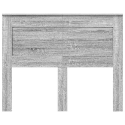 vidaXL Kopfteil mit Kopfteil Graues Sonoma 135 cm Holzwerkstoff