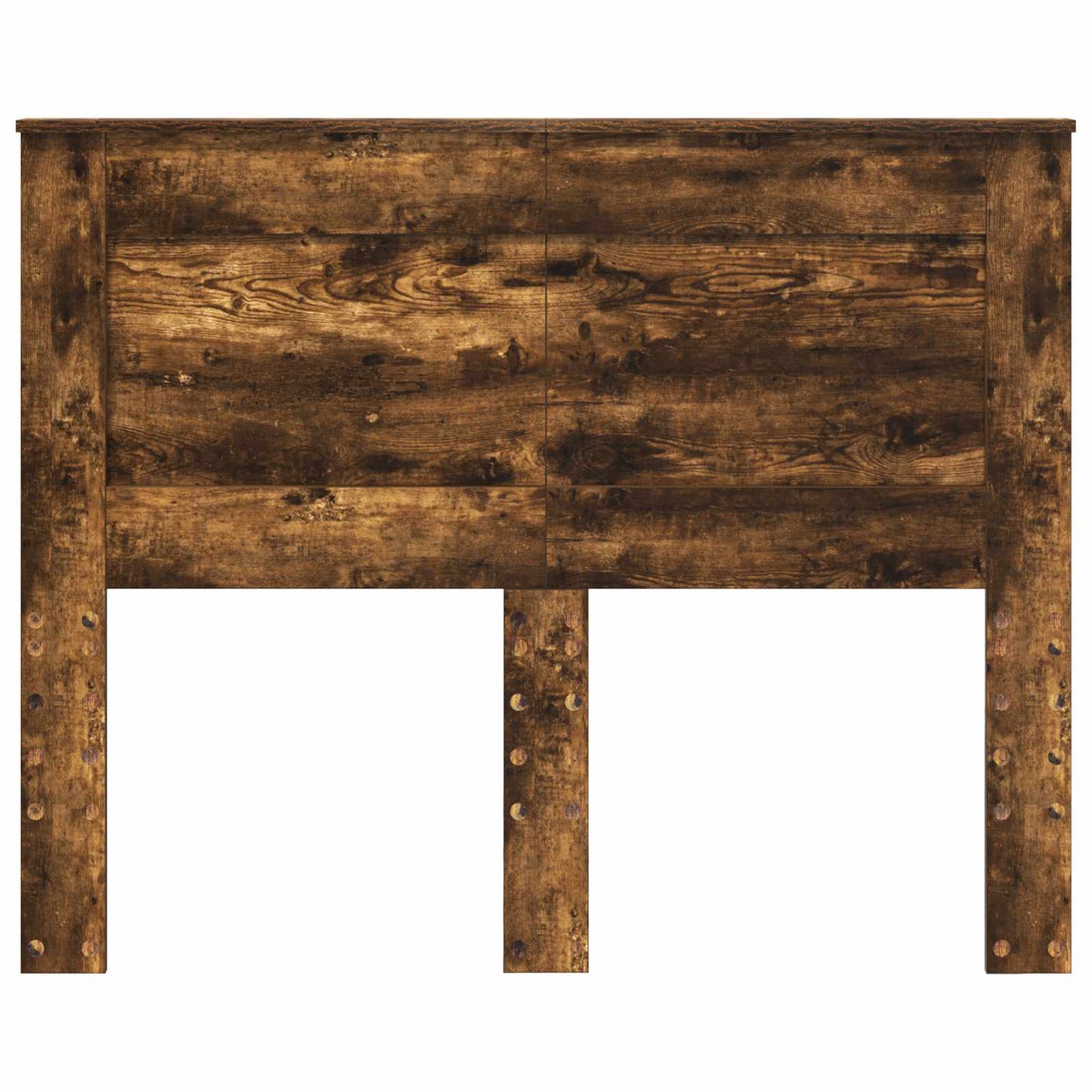 Kopfteil mit Kopfteil Geräucherte Eiche 120 cm Holzwerkstoff