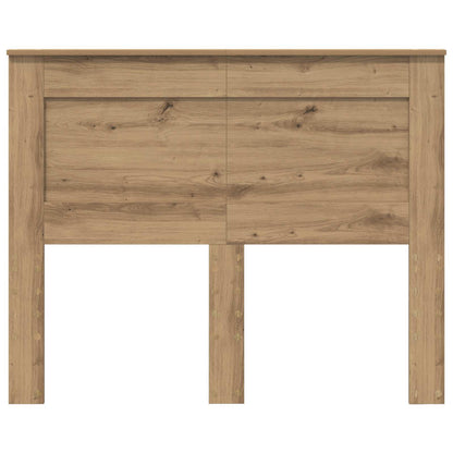 vidaXL Kopfteil mit Kopfteil Artisan-Eiche 120 cm Holzwerkstoff