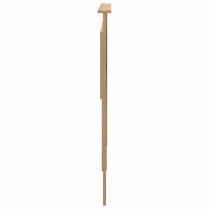 vidaXL Kopfteil mit Kopfteil Artisan-Eiche 120 cm Holzwerkstoff