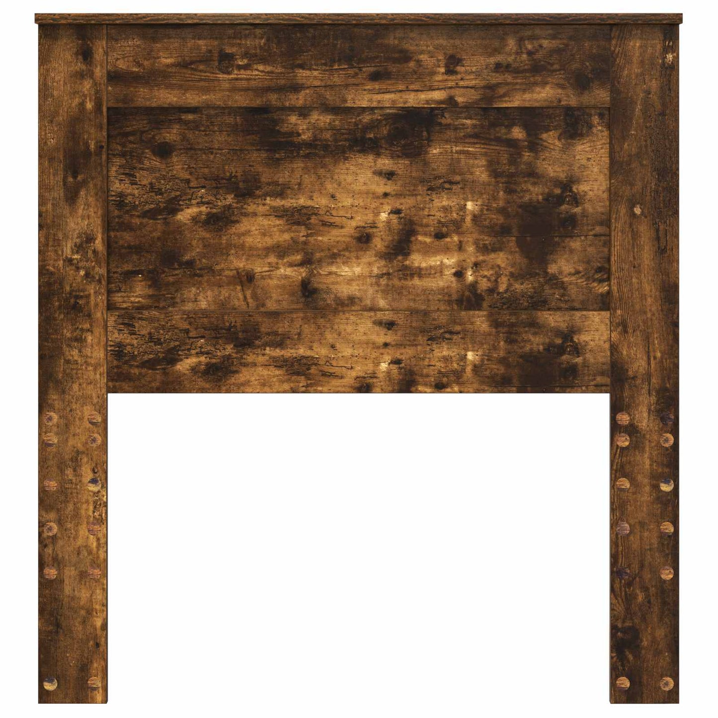vidaXL Kopfteil mit Kopfteil Geräucherte Eiche 100 cm Holzwerkstoff