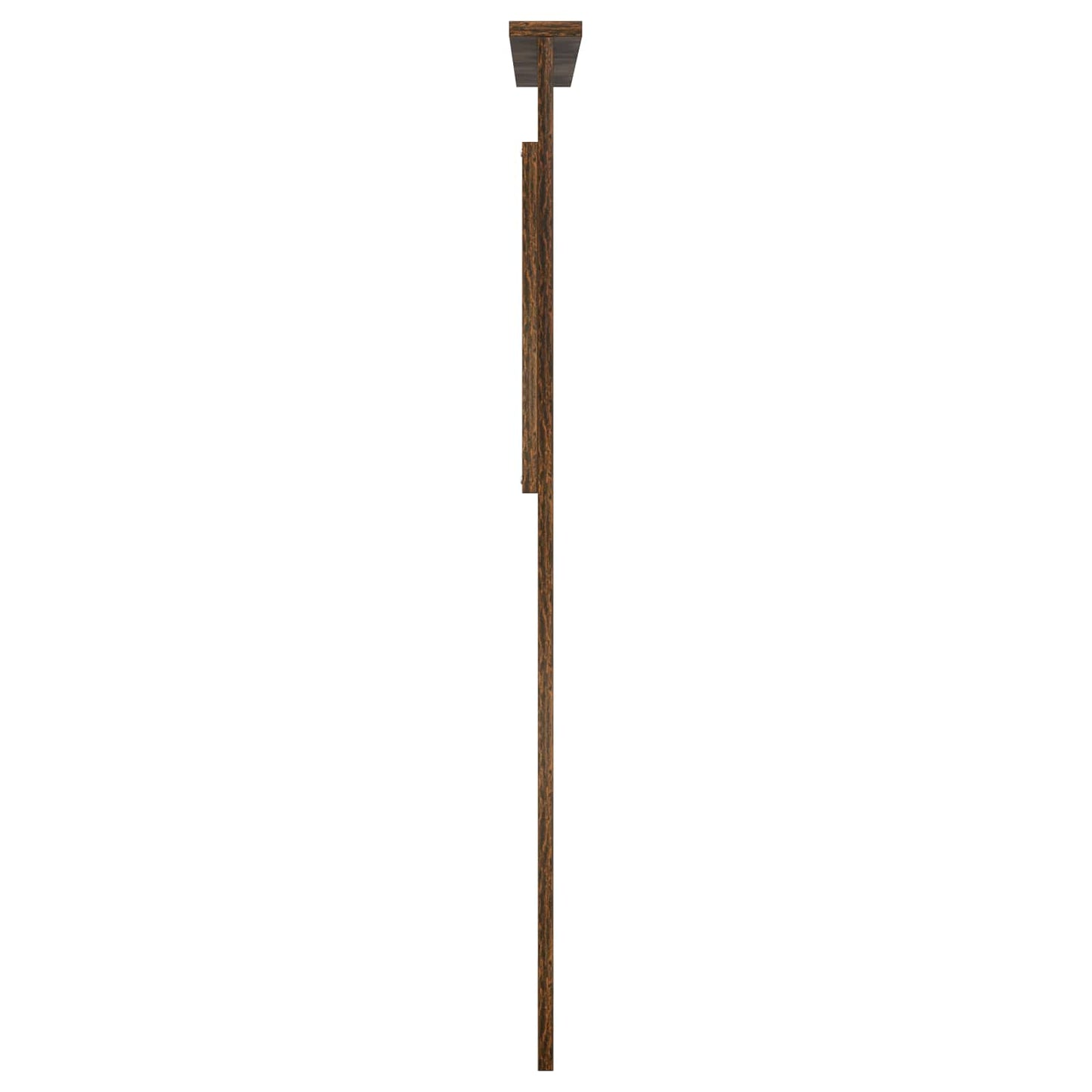 vidaXL Kopfteil mit Kopfteil Geräucherte Eiche 100 cm Holzwerkstoff
