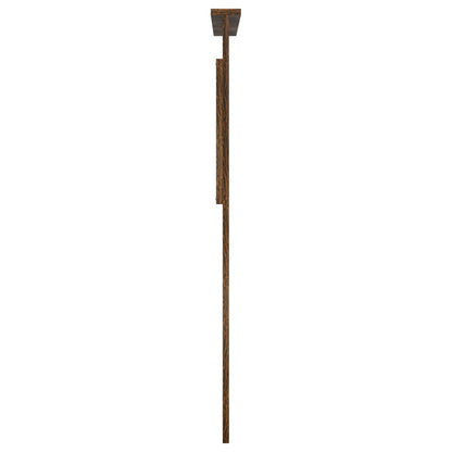 vidaXL Kopfteil mit Kopfteil Geräucherte Eiche 100 cm Holzwerkstoff
