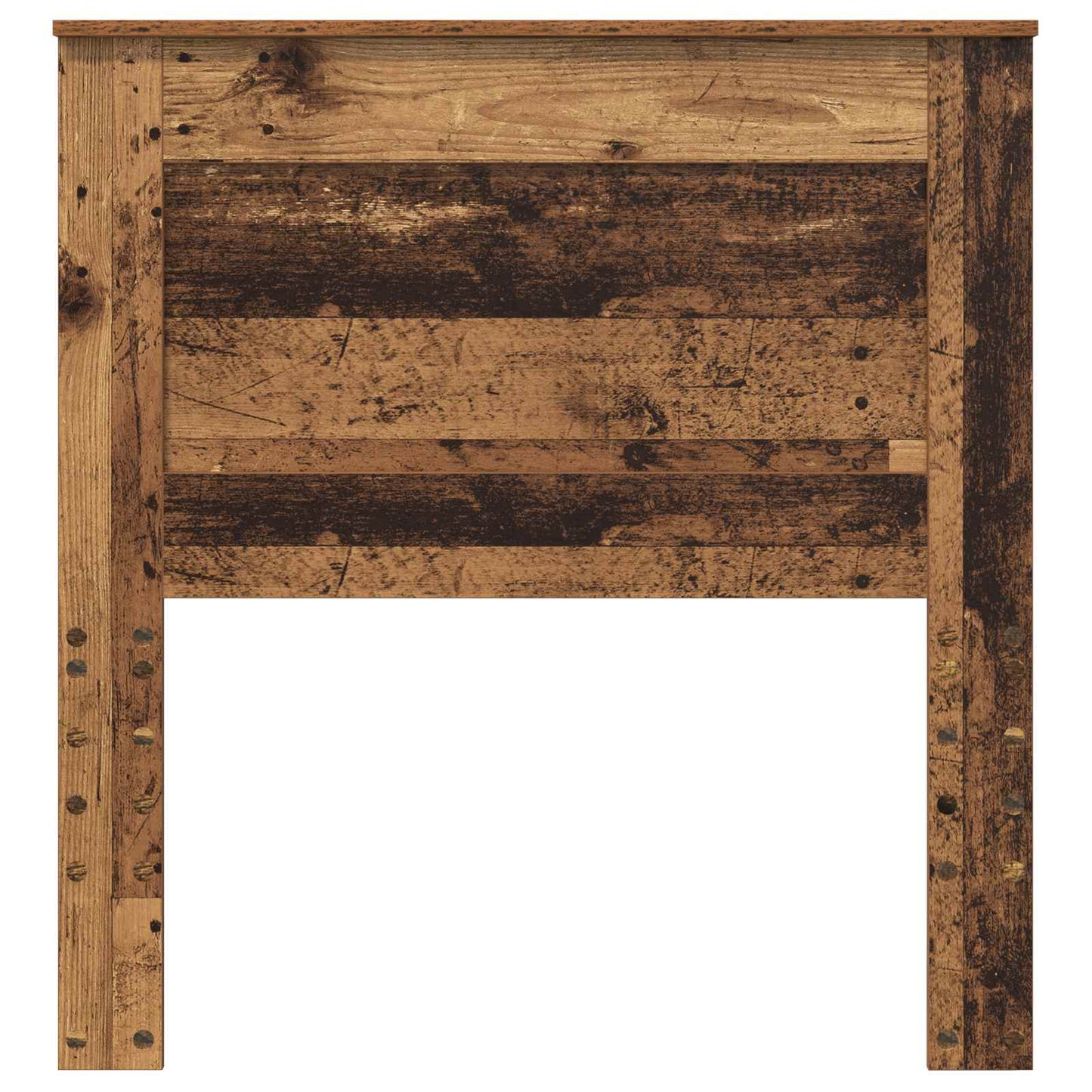 vidaXL Kopfteil mit Kopfteil Altholz 100 cm Holzwerkstoff