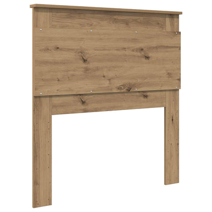 vidaXL Kopfteil mit Kopfteil Artisan-Eiche 100 cm Holzwerkstoff