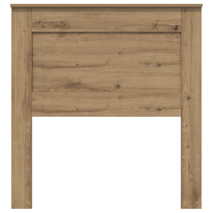 vidaXL Kopfteil mit Kopfteil Artisan-Eiche 100 cm Holzwerkstoff