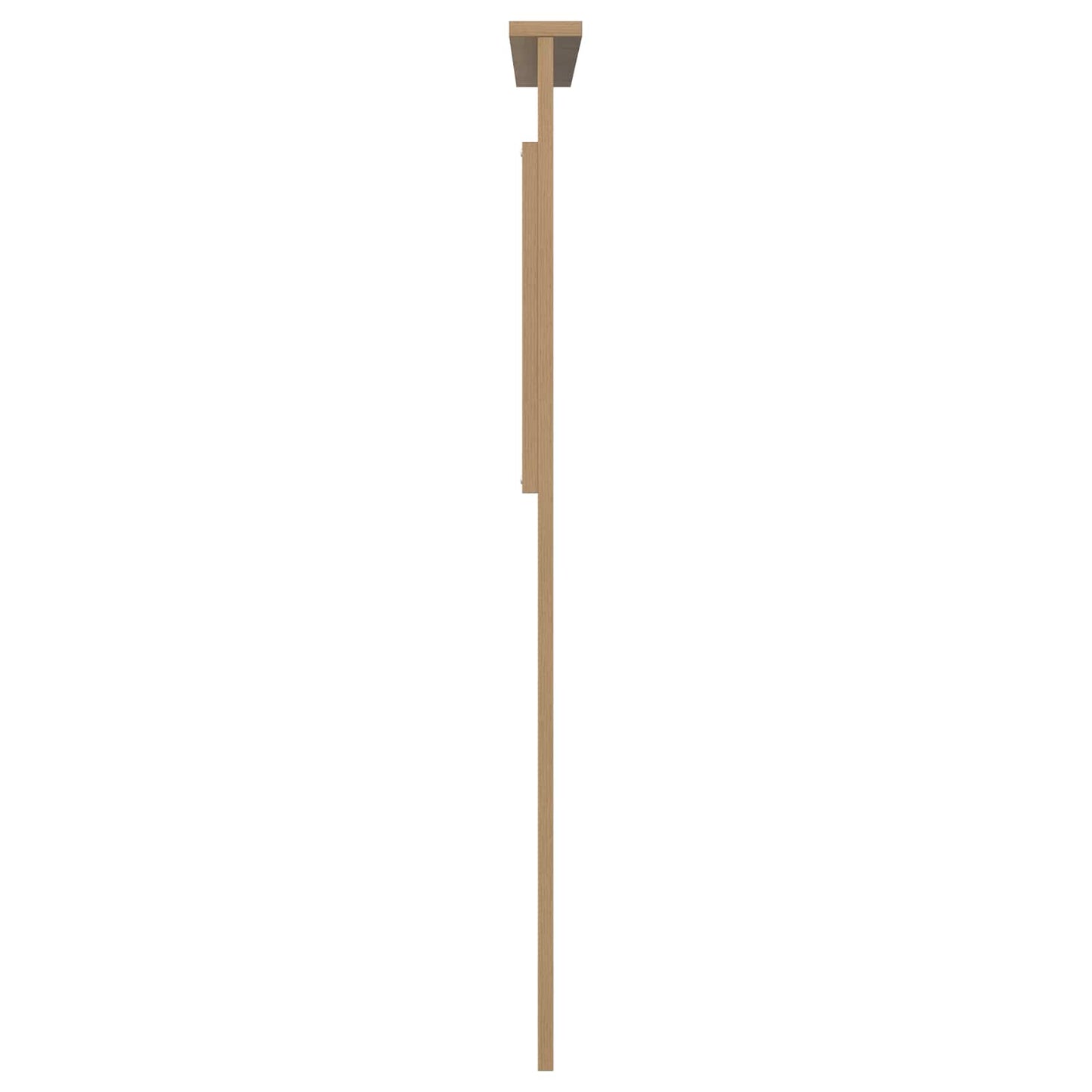 vidaXL Kopfteil mit Kopfteil Artisan-Eiche 100 cm Holzwerkstoff