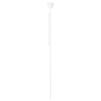 vidaXL Tête de lit avec tête de lit Blanc 90 cm Bois d'ingénierie