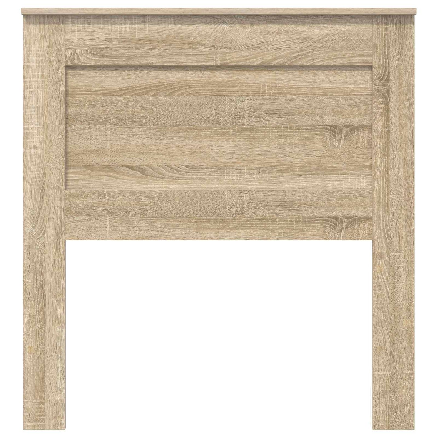 vidaXL Kopfteil mit Kopfteil Sonoma-Eiche 90 cm Holzwerkstoff
