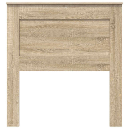 vidaXL Kopfteil mit Kopfteil Sonoma-Eiche 90 cm Holzwerkstoff