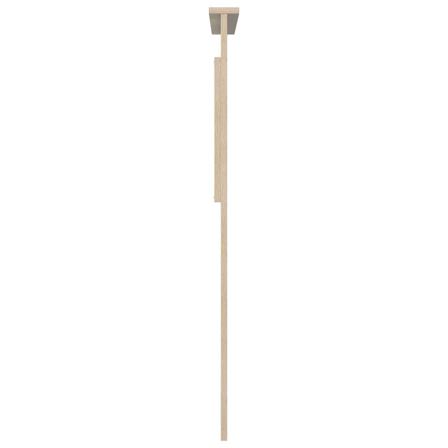 vidaXL Kopfteil mit Kopfteil Sonoma-Eiche 90 cm Holzwerkstoff