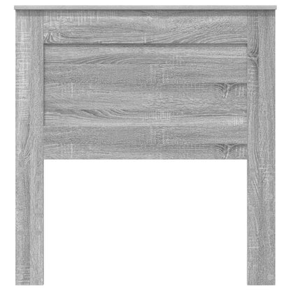 vidaXL Kopfteil mit Kopfteil Graues Sonoma 80 cm Holzwerkstoff