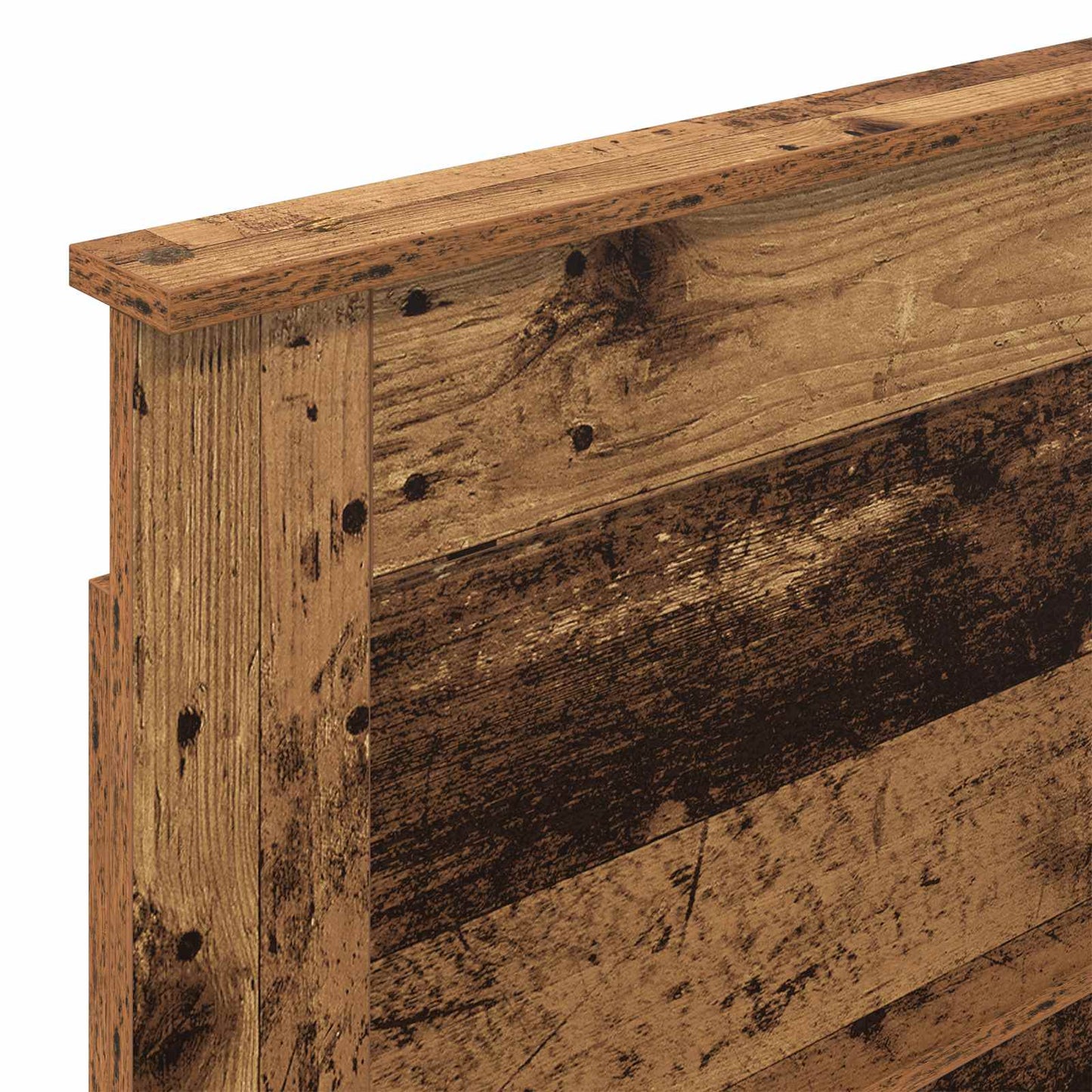 vidaXL Kopfteil mit Kopfteil Altholz 80 cm Holzwerkstoff