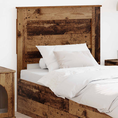 vidaXL Kopfteil mit Kopfteil Altholz 80 cm Holzwerkstoff