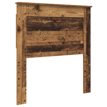 vidaXL Kopfteil mit Kopfteil Altholz 80 cm Holzwerkstoff