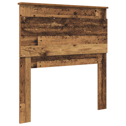 vidaXL Kopfteil mit Kopfteil Altholz 80 cm Holzwerkstoff