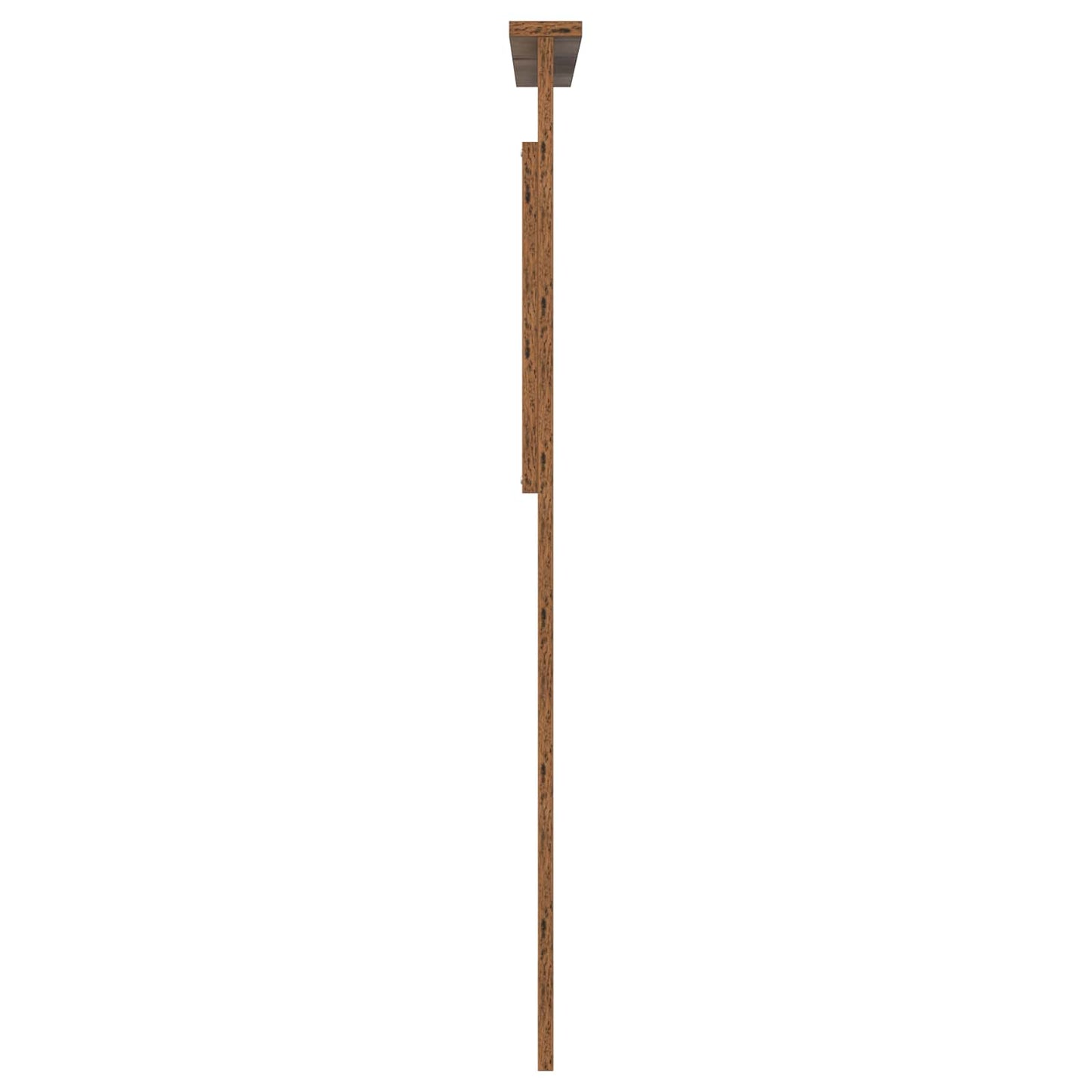 vidaXL Kopfteil mit Kopfteil Altholz 80 cm Holzwerkstoff