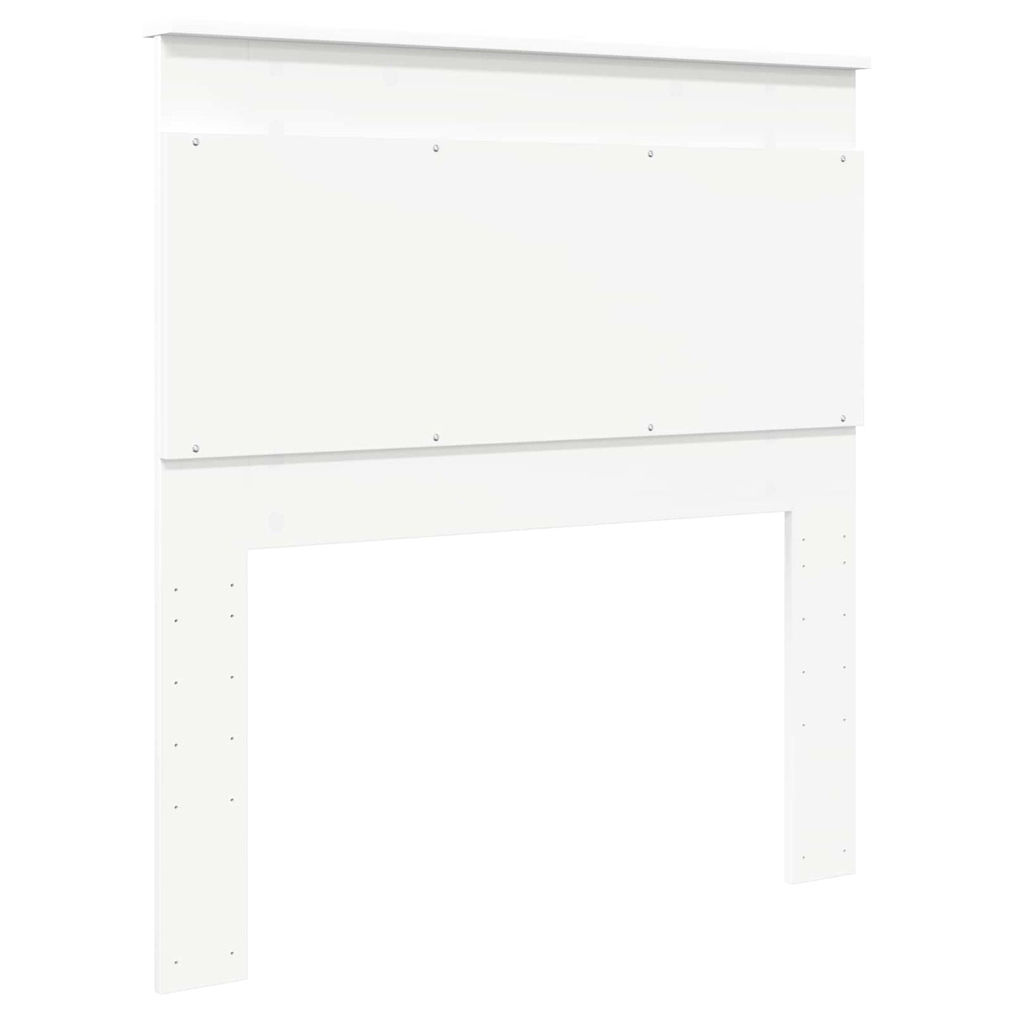 vidaXL Kopfteil mit Kopfteil Weiß 75 cm Holzwerkstoff