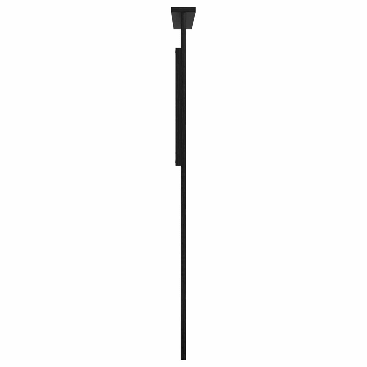 vidaXL Kopfteil mit Kopfteil Schwarz Eichen-Optik 75 cm Holzwerkstoff