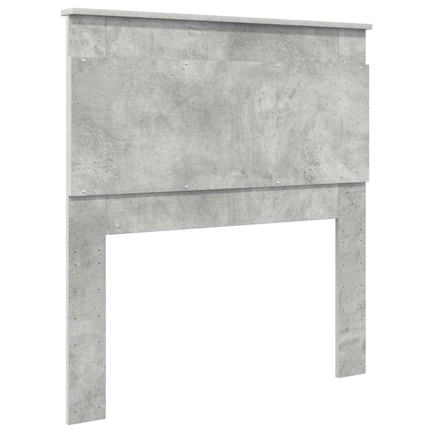 vidaXL Kopfteil mit Kopfteil Beton Grau 75 cm Holzwerkstoff