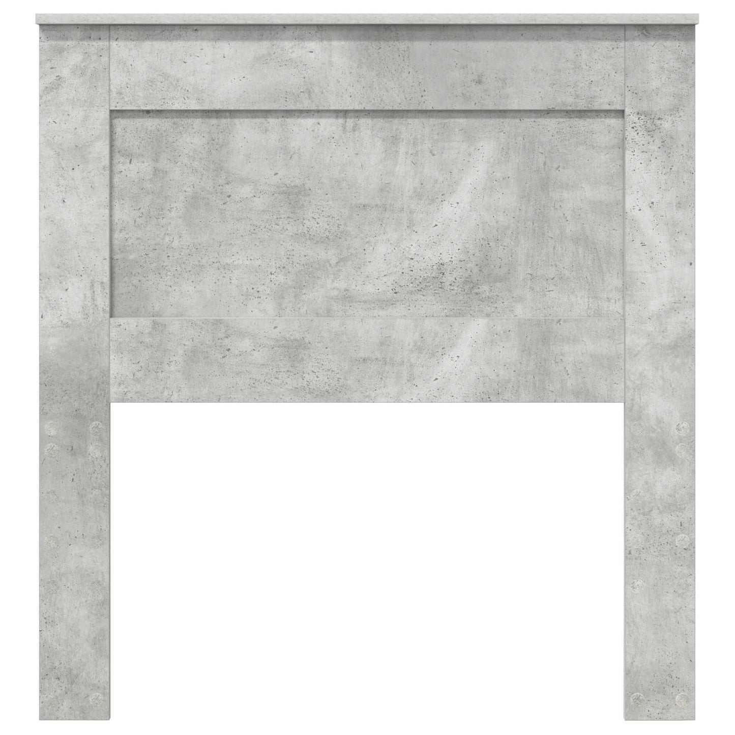 vidaXL Kopfteil mit Kopfteil Beton Grau 75 cm Holzwerkstoff