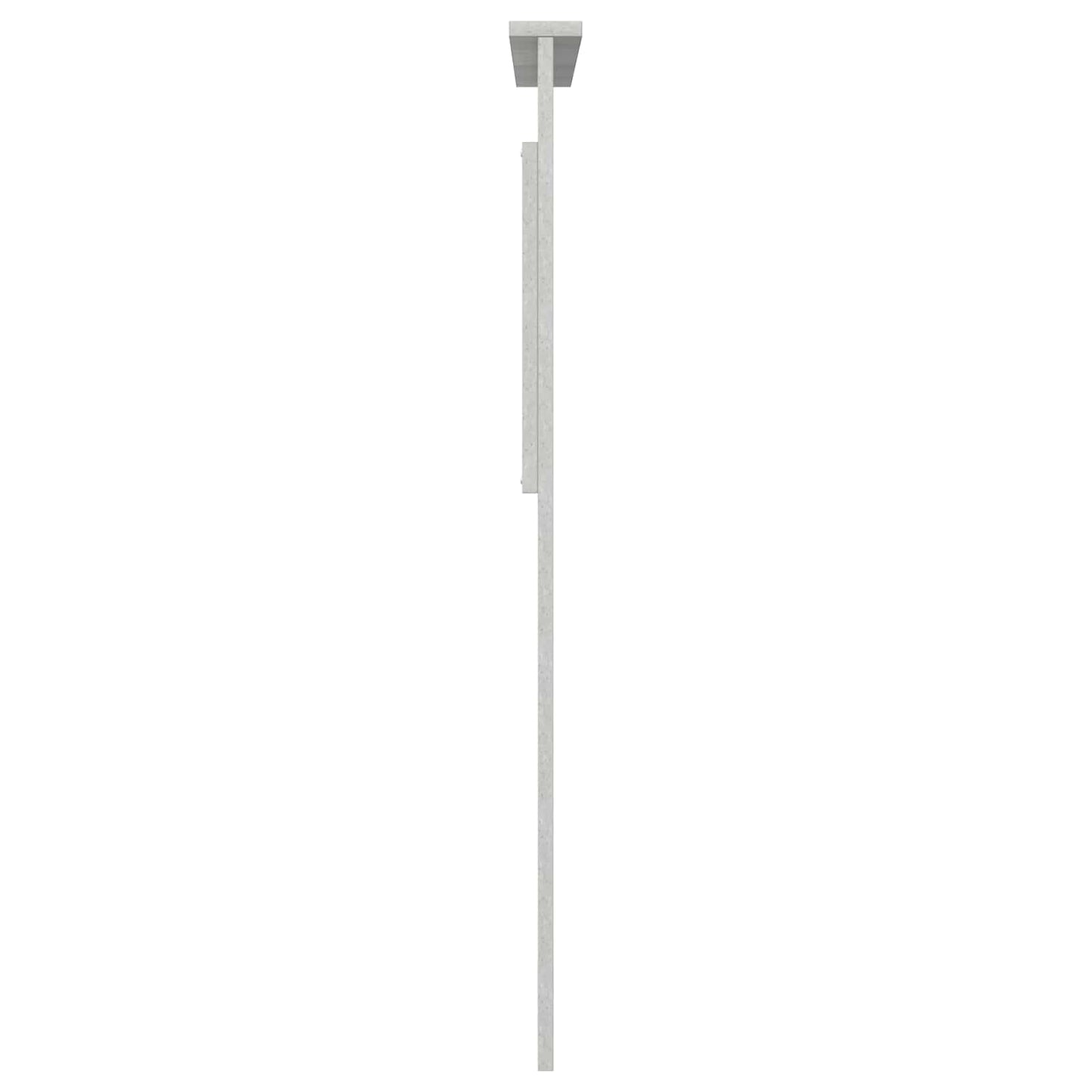 vidaXL Kopfteil mit Kopfteil Beton Grau 75 cm Holzwerkstoff