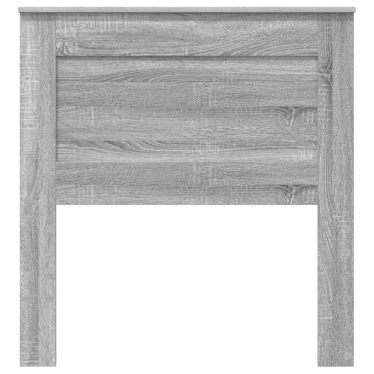 vidaXL Kopfteil mit Kopfteil Graues Sonoma 75 cm Holzwerkstoff