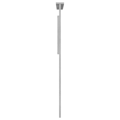 vidaXL Kopfteil mit Kopfteil Graues Sonoma 75 cm Holzwerkstoff