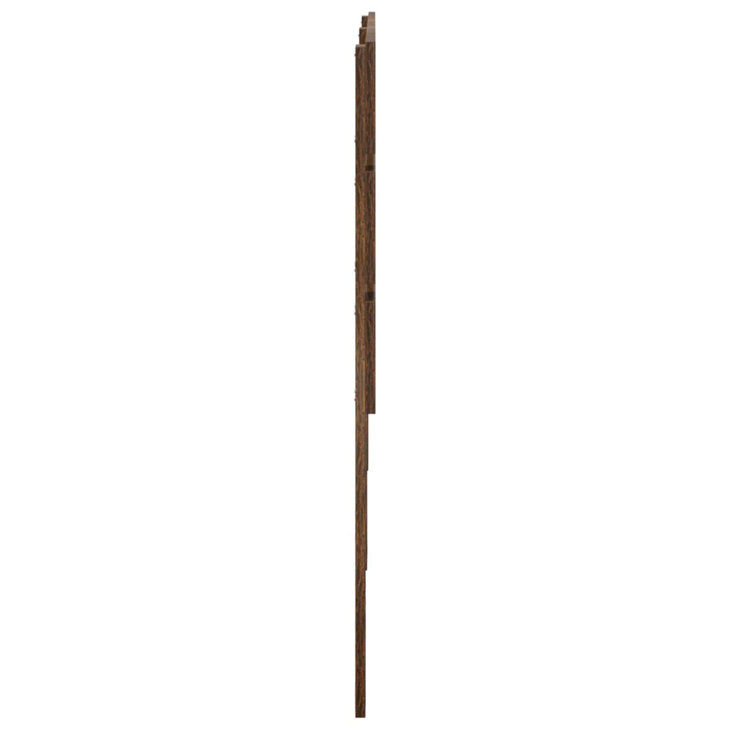 vidaXL Tête de lit Chêne fumé 180 cm Bois d'ingénierie