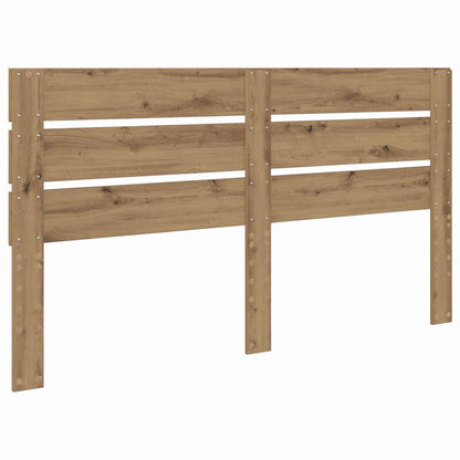 vidaXL Kopfteil Artisan-Eiche 180 cm Holzwerkstoff