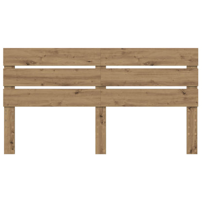 vidaXL Kopfteil Artisan-Eiche 180 cm Holzwerkstoff