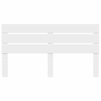Kopfteil Weiß 160 cm Holzwerkstoff