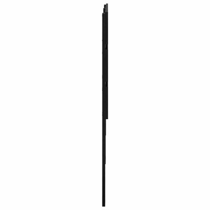 vidaXL Kopfteil Schwarz Eichen-Optik 160 cm Holzwerkstoff