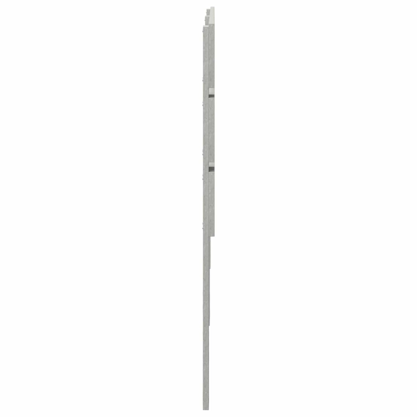 vidaXL Kopfteil Beton Grau 160 cm Holzwerkstoff