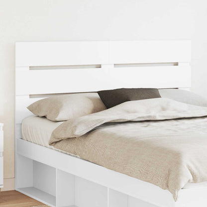 vidaXL Kopfteil Weiß 150 cm Holzwerkstoff