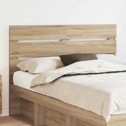 vidaXL Kopfteil Sonoma-Eiche 150 cm Holzwerkstoff