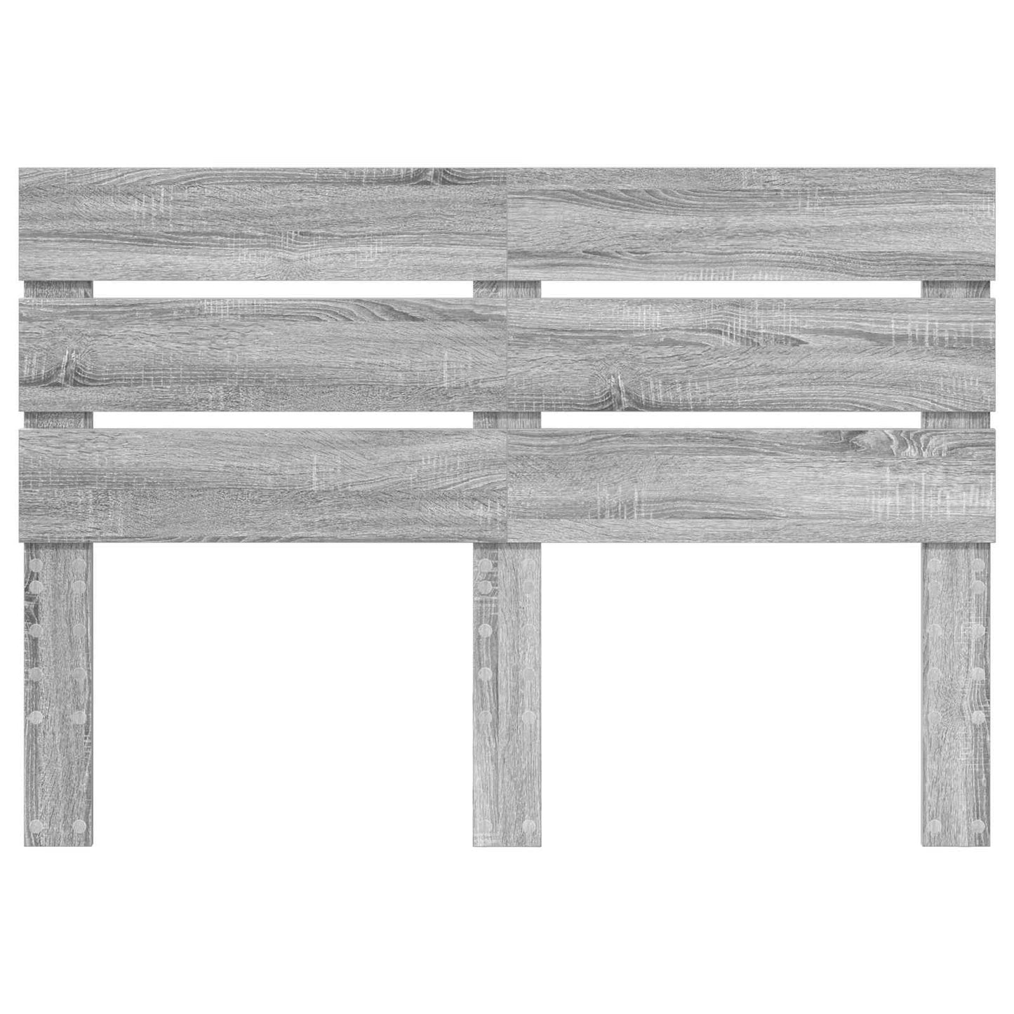 vidaXL Tête de lit Sonoma gris 150 cm Aggloméré