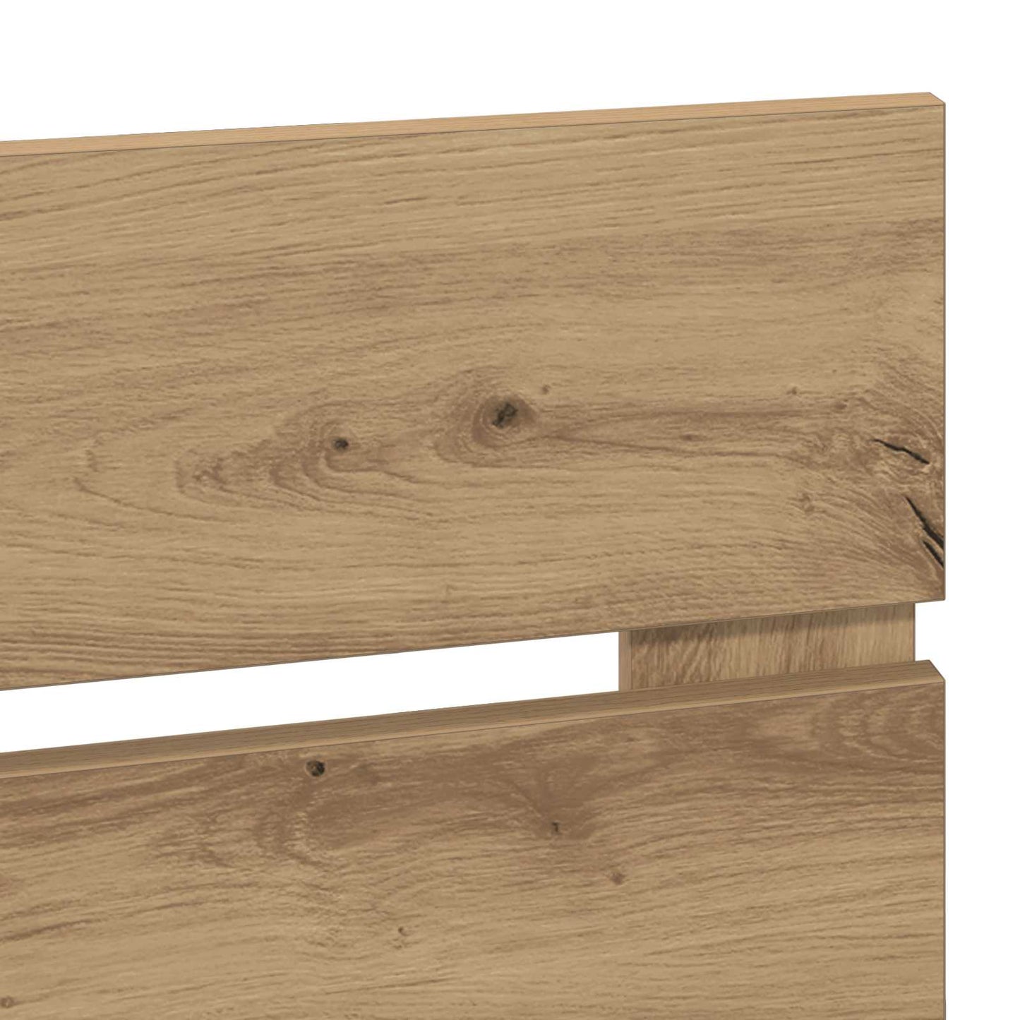 vidaXL Kopfteil Artisan-Eiche 150 cm Holzwerkstoff
