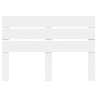 Kopfteil Weiß 140 cm Holzwerkstoff