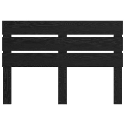 vidaXL Tête de lit Noir aspect chêne 140 cm Bois d'ingénierie
