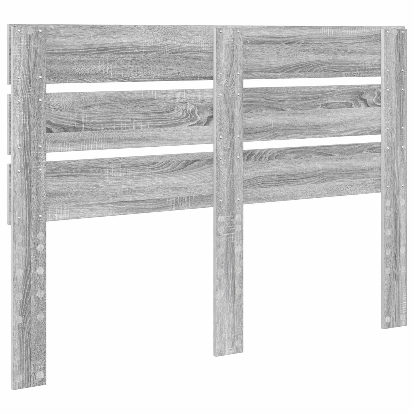 vidaXL Kopfteil Graues Sonoma 140 cm Holzwerkstoff