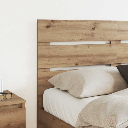 vidaXL Kopfteil Artisan-Eiche 140 cm Holzwerkstoff